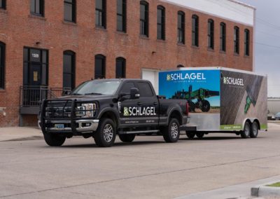 Schlagel Manufacturing truck & trailer wrap