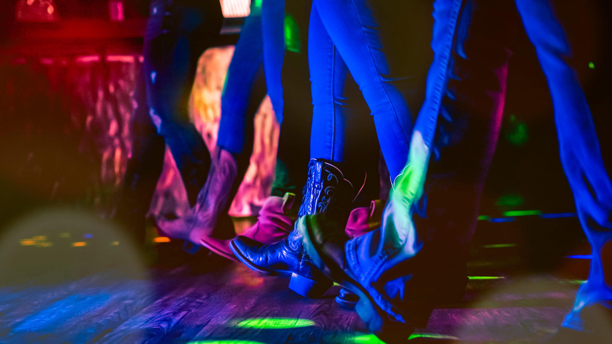 Boots on the dance floor