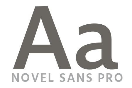 Aa Novel Sans Pro font
