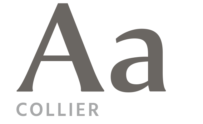 Aa Collier font