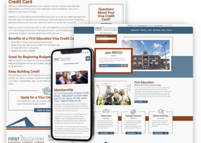 Website for Wyoming Credit Union