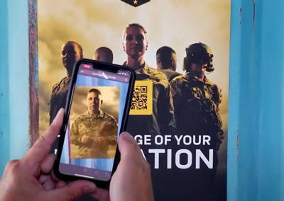 Augmented Reality Military Recruiting