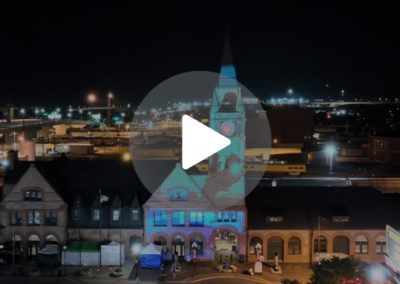 Custom Projection Video for Wyoming Convention and Visitors Bureau